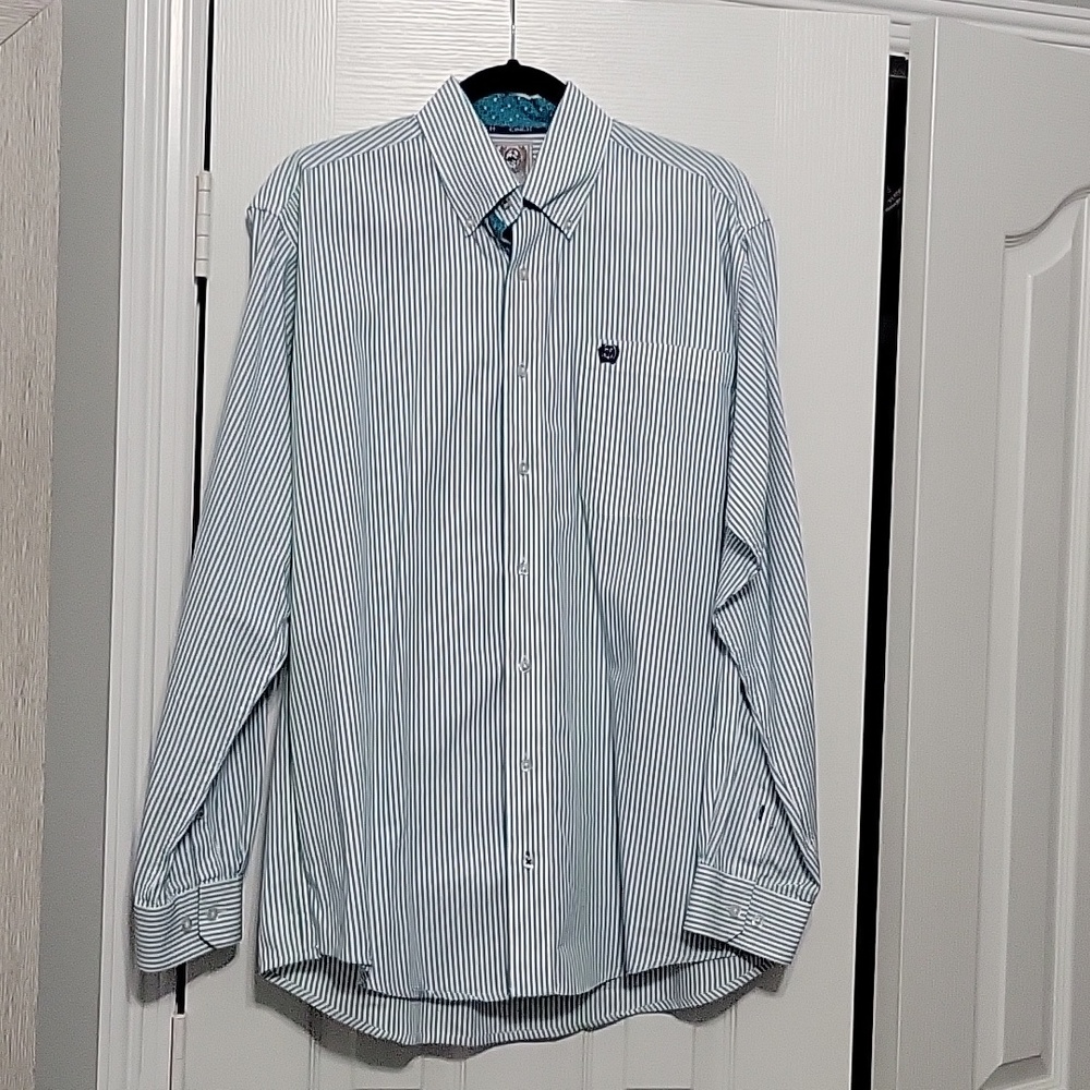 Cinch Men's Button Down, Sz S